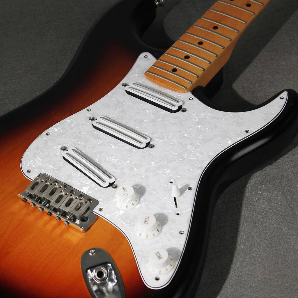 FLEOR Alnico 5 Hot Rail Single Coil Size Fits and Other Guitars Humbucker, Pickup, 6-7K Humbucker, White, Strat, Squier, Tele,