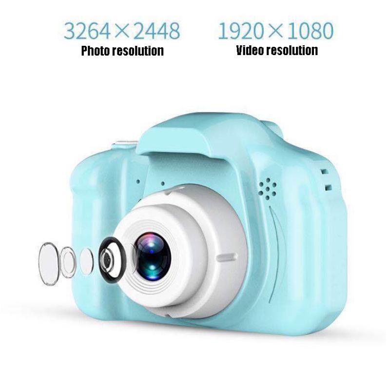 Mini Sd Video Smart Shooting Children Digital Camera 2.0 Inches Screen Ips Full Screen Display