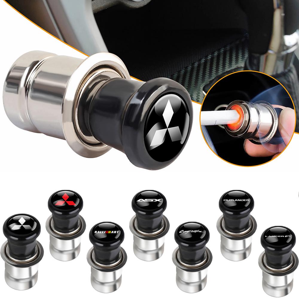 gjbf4 Car Styling Cigarette Lighter Power Socket Plug Interior Accessories Auto Styling For Mitsubishi Lancer Outlander Pajero L200 EX