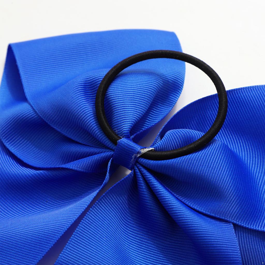 Костюмы для танцев чирлидинга для девочек, кроп-топ без рукавов с V-образным вырезом и принтом букв, плиссированная юбка с бантом, резинка для волос, ручные цветы, полосатые гольфы