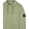 STONE ISLAND Худи с патчем 'Waffen' Зеленое Мужское 781562160-V0155