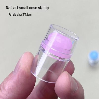 Трансграничный силиконовый штамп для нейл-арта с металлической пластиной для переноса узоров