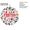 Decorative Christmas Accessory Friends Don't Lie Ornament Funny Acrylic Xmas Tree Hanging Decoration Party Holiday Gifts for Family Fans Secret Santa