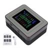 12 In 1 Air Quality Monitor with 2.8 Inch Color Screen, Detects HCHO, TVOC, PM2.5, PM10, CO, CO₂, Temperature and