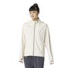 Stretch Smooth Training UPF Women's Hoodie, 50+, 32MCB300, Off-White