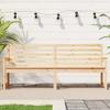 VidaXL Garden Bench 203.5x48x91.5 Cm Solid Pine Wood 824074