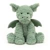 JELLYCAT Fuddlewuddle Дракон Средний Плюшевый Дракон (FW6DG)