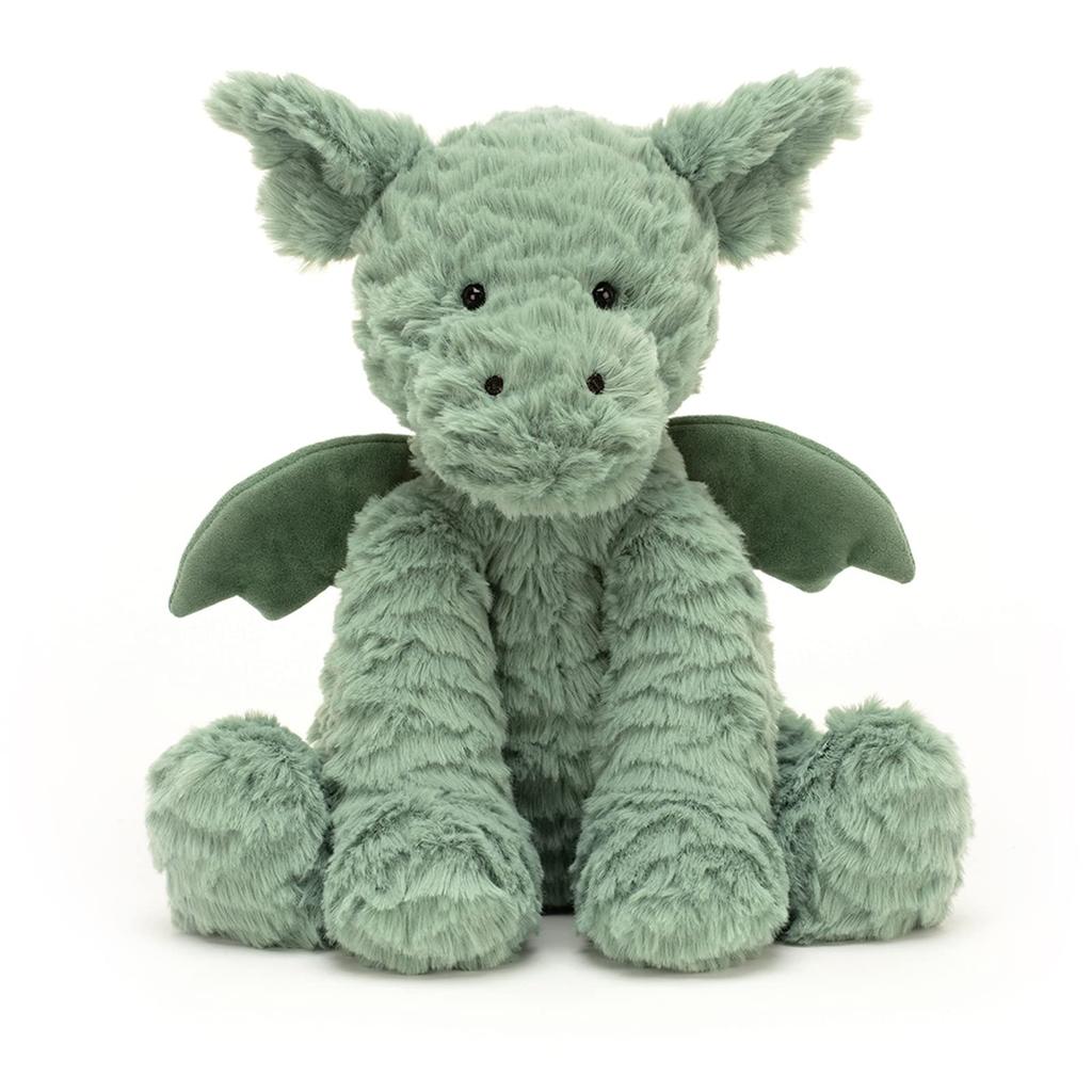 JELLYCAT Fuddlewuddle Дракон Средний Плюшевый Дракон (FW6DG)