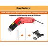 Air Cooling Electric Foam Cutting Tool Machine Groove Styrofoam Slotting Plate Carving Foam Heating Knife Polystyrene Hot Knife