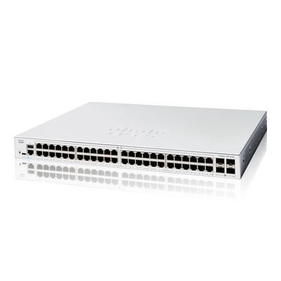 Cisco Systems Cisco Catalyst Smart Switch 48 Port GE 4x1GE SFP Металлический корпус для бизнеса (Циско) 1200-48Т-4Г (C1200-48T-4G)