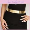 Gold Belt Metal With Lobster Clasp Extended Chain For Daily Fashion Accessory