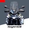 Для мотоцикла CFMOTO 800MT MT800 CF800MT Переднее ветровое стекло Спортивный дефлектор Увеличенная высота 51/56 см Расширенное и увеличенное ветровое стекло