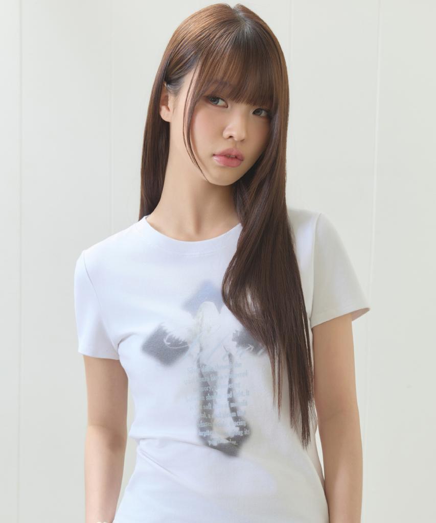 LUVISTRUE El Cross Fairy Graphic Tee(White)