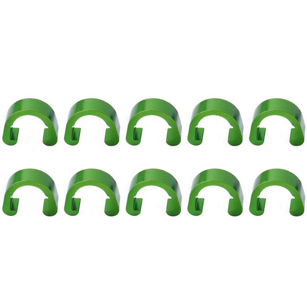 Aluminum Zinc Zinc Alloy For Brake Cable Bicycle C Clips Fixed Tubing Clips C Shape Buckle Fixed Clamp Clips