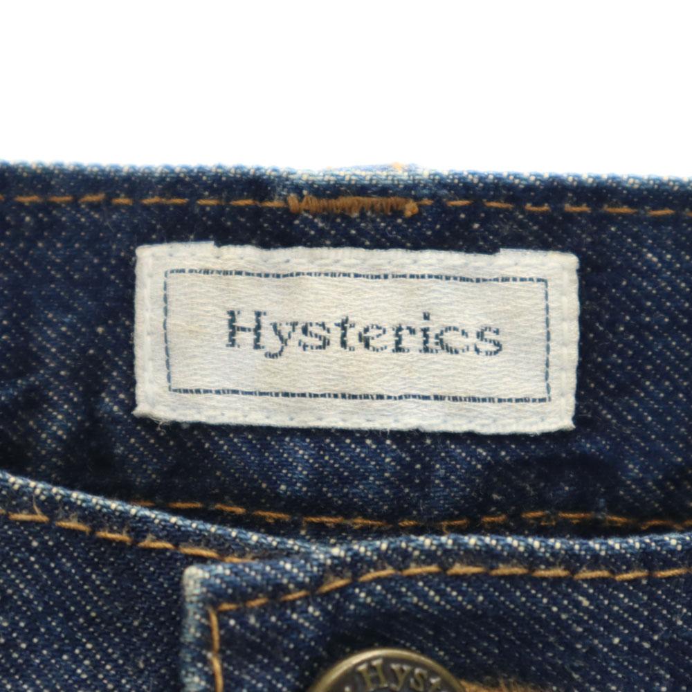 HYSTERICS сделано в Японии Прямые джинсы S Темно-синие джинсы Женские Б/У