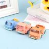 1/12 Dollhouse Mini Simulation Scooter Dollhouse Miniature Plastic Pulling Cart Train Tricycle Doll Furniture Garden Decor