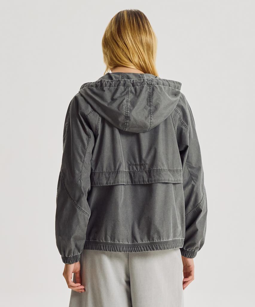 New Balance Nbnag3W832 / Женская ветровка с капюшоном Allday Washed (D/Угольный)