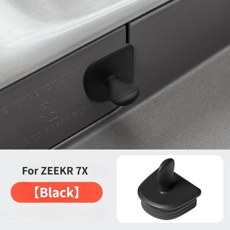 For Zeekr 7X 25-26 Car Glass Door Panel Anti-pull Silicone Plug Main Driver Broken Window Cover Anti-mis-pull Cover Accessories