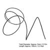 2pcs 22 AWG Cloth-Covered Guitar Wire Black And White Guitar Accessories  Guitar Restoration