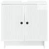 Vanity Unit EDE High Gloss White 59.5 x 31.5 x 59 cm