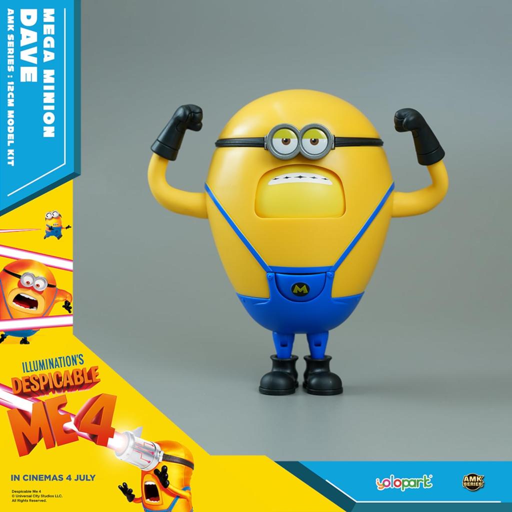 Doyusha Гадкий Я Миньон Супер Трансформация Серия АМК Мега Миньон Дэйв №3 (Человек/Животное)