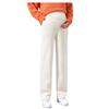 Shubeiyi Maternity Wide Leg Lightweight and with Adjustable Slimming Effect from To Pants, Pants, Fleece-Lined, Flattering, Waist, Pre- Post-Pregnancy