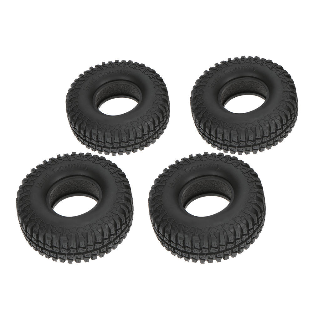 4Pcs 1.9'' 1/10 Scale Tires for D90 Axial SCX10 1/10 RC Crawler