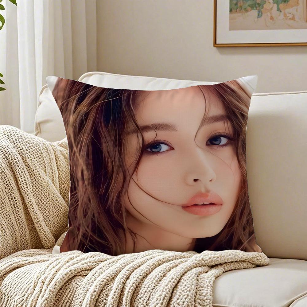actor charming SSatomi IIshihara Cushion Cover Pillowcase Antidustmite living Room Sofa Decor Cushion Room
