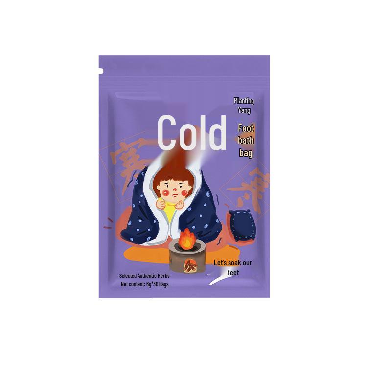Травяная ванночка для ног с полынью и сычуаньским перцем - Порошок для изгнания холода и улучшения сна