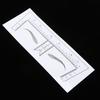 50Pcs Transparent Eyebrow Stencils Stickers Microblading Eyebrow Ruler SelfAdhesive Brow Sticker
