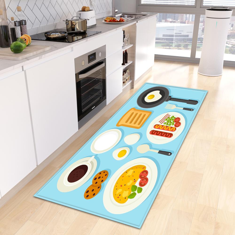 Коврик для кухни, коврик для входной двери спальни, коврик для гостиной, коврик для ванной комнаты, коридора, балконной двери, нескользящий ковер