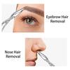 1Pcs Scissor Type Eyebrow Tweezer Fine Hairs Puller Eye Brow Nose  Hair Removal Beauty Makeup Tools Accessories