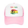 Summer Mesh Sun Hats Ghana National Soccer Team  Summer Baseball Cap Vintage Trucker Hat  FeUnisex Unisex Wholesale Snapback Cap