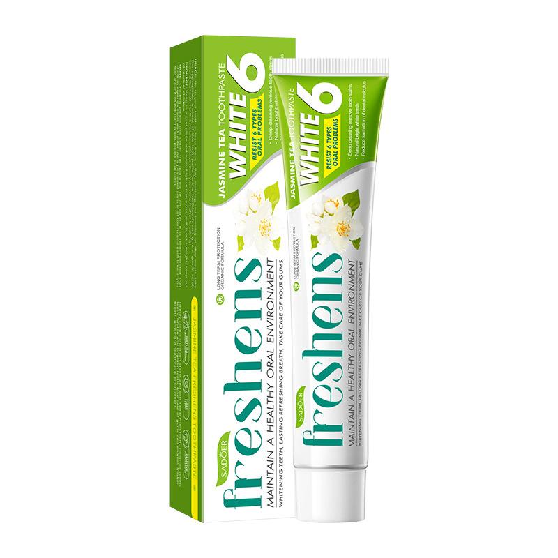 Зубная паста с пробиотиками на основе растений и фруктов SADOER для отбеливания полости рта и защиты десен