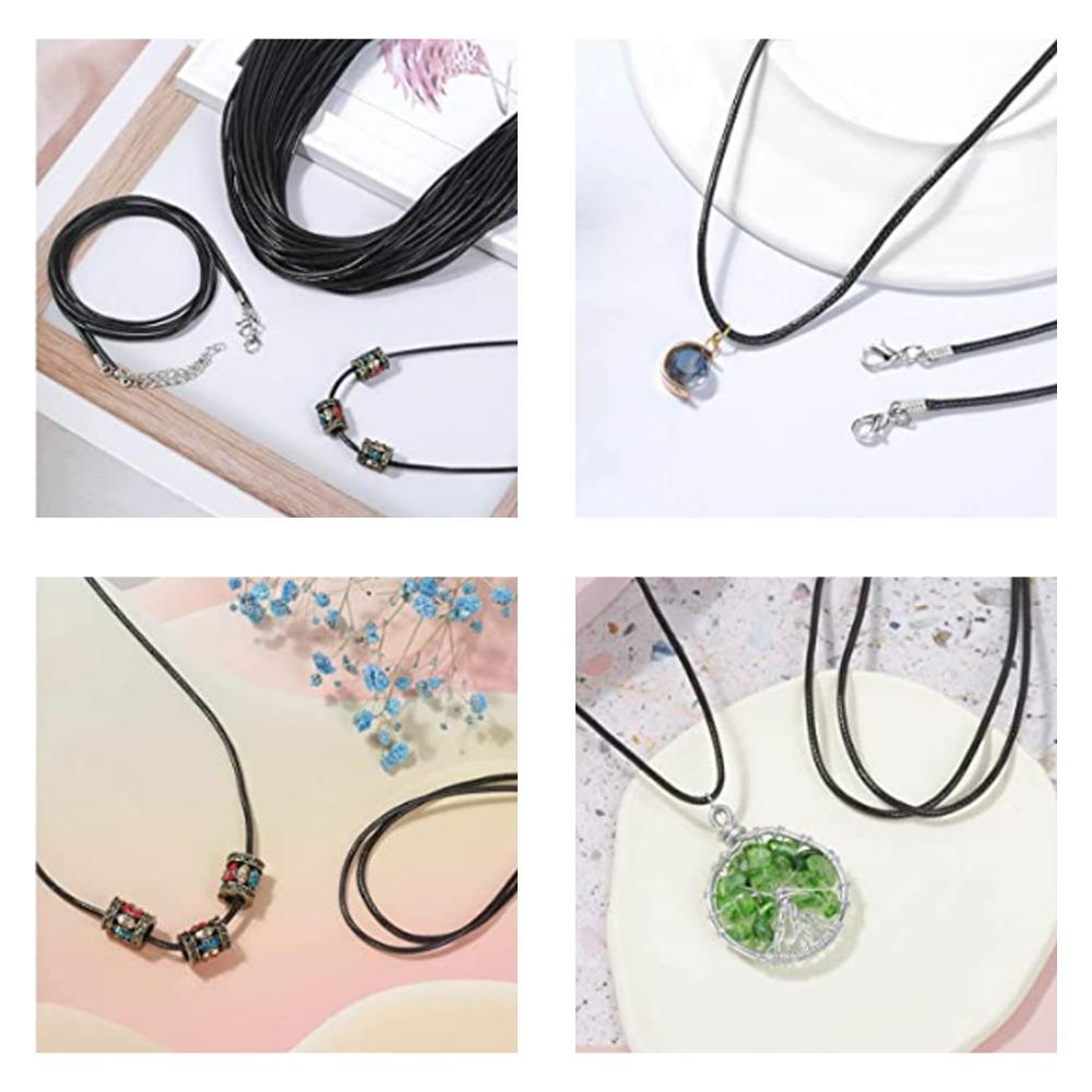 20pcs Chain Clasp Included Necklace String Rope DIY Necklace Rope For Jewelry Making