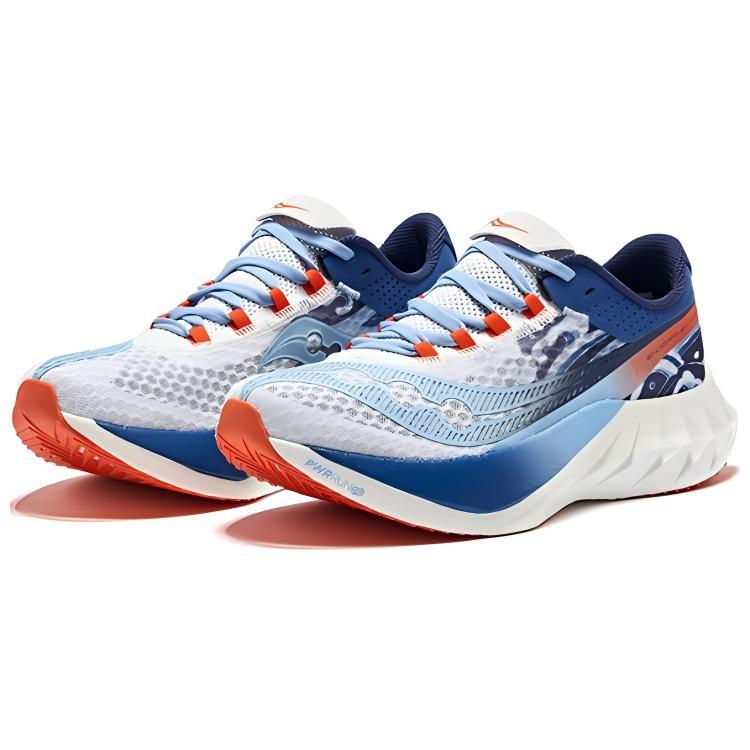Saucony Endorphin Pro 4 Textile, Synthetic Leather Abrasion Resistant Coverage Rebound Low top Unisex S20939-401