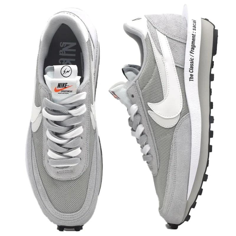 DH2684-001 fragment design A sacai A Nike LD Waffle "Light Smoke Grey" (Men's)