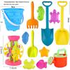 Children's Sand Toy Set: Shovel, Bucket, Castle Mold - Beach Play Essentials