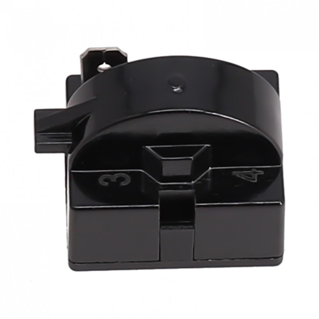 1/3Pins PTC пусковое реле 1PC черное эффективное для компрессора