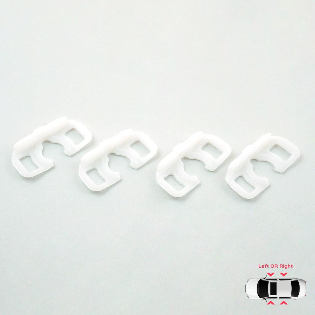 BWR5111 4 Pieces Window Regulator Guide Bracket Fixer Clamp Clips for Fiat Linea Ducato Boxer Jumper 3 Abarth Punto 2 3 Alfa 156
