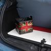 1PC Color Leather Car Trash Can Organizer Interior Rubbish Holder For Mini All Models Foldable Storage Box Car Accessories