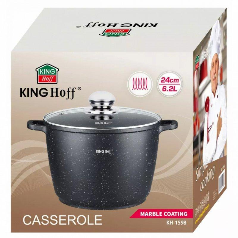 Kinghoff Garnek Marmurowy 24Cm Kh-1598 6,2L