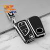 Чехол-футляр из ТПУ для брелока автомобильного ключа Toyota Camry RAV4 Forturner Hilux Auris Corolla Avensis Verso Yaris Aygo Scion TC IM Оболочка Брелок