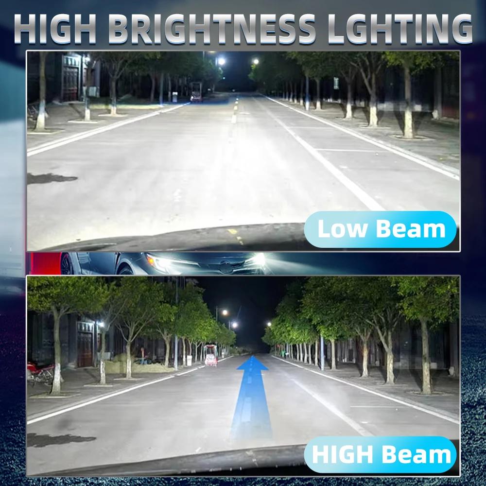 2Pcs 12V H7 LED Headlight H11 H4 H8 9005 HB3 9006 LED Bulb CSP120W 8000LM for Toyota Corolla Honda Hyundai Ford Kia