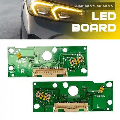 Янтарный Дневной Ходовой Огонь DRL Адаптивная Светодиодная Плата Для -2025 BMW G20 G21 LCI