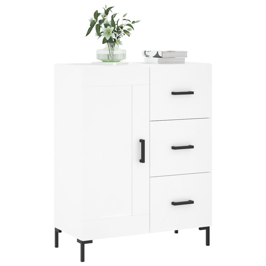 vidaXL Sideboard Weiß 69,5x34x90 cm Holzwerkstoff