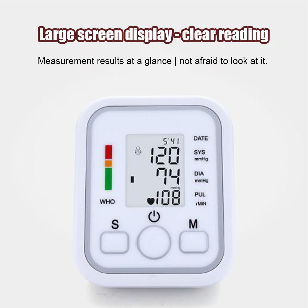 Цифровой монитор артериального давления, автоматическая машина для мониторинга сердечного ритма артериального давления с 8,7-12,6