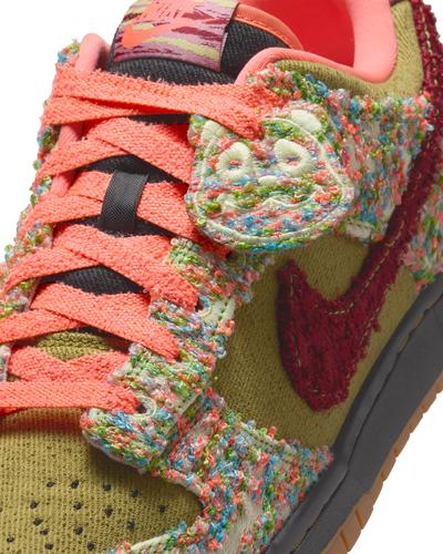 Nike Dunk Low Panda-Monium Зеленый Карри IB2263-300 Унисекс