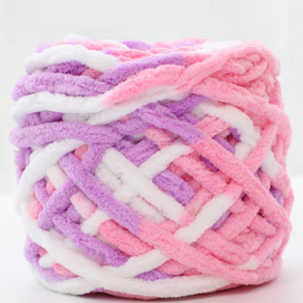 Мягкая шерстяная пряжа для вязания крючком и спицами, тканая нить, плетёная пряжа ручной работы