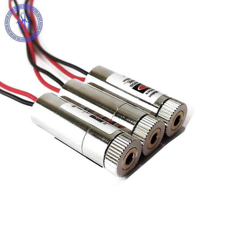 Industrial 650nm 10mW 3-5V Focusable Red Laser Dot Diode Module